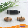 Fashion Natural Wooden Horn Toggle Button for Garments BN8107